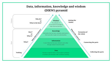 explain the relationship between symbols data information knowledge and wisdom