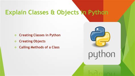 explain the steps to create classes and objects in python