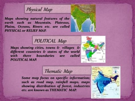 explain the three components of map class 6