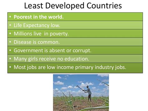 explain the various measures of economic development