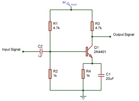 explain the working transistor as an amplifier with suitable diagram