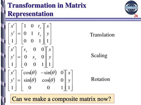 explain transformation matrix