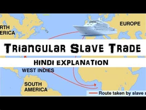 explain triangular slave trade class 9