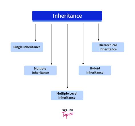 explain types of inheritance in cpp