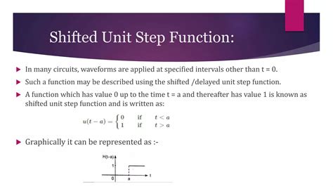 explain unit step function