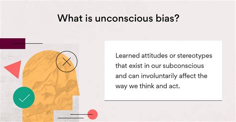 explain what is meant by unconscious bias in your own words