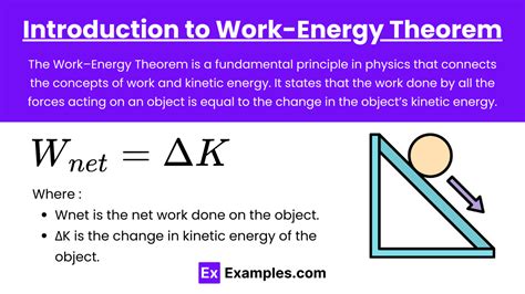explain work energy theorem
