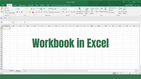 explain workbook in excel