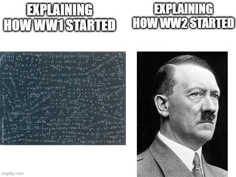 explaining ww2 with memes