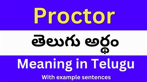 explanation meaning in telugu with example