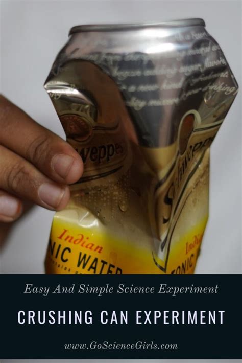 Explanation Of Crushing Can Experiment