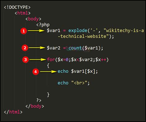 Explode String With Regex Php