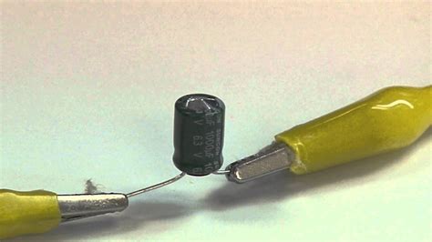 Exploding Capacitor Slow Motion