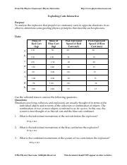 Exploding Carts Physics Classroom