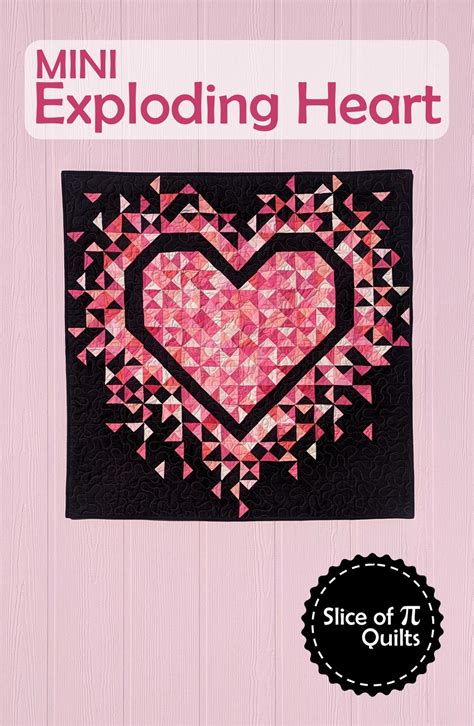 Exploding Heart Quilt Pattern Pdf