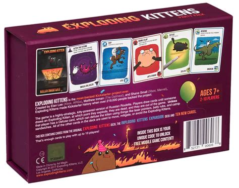 Exploding Kittens Party Pack Como Jugar