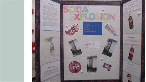 exploding soda science fair projects