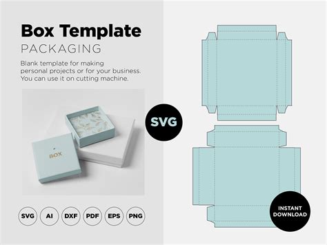Download exploding-gift-box-cut-file-set SVG