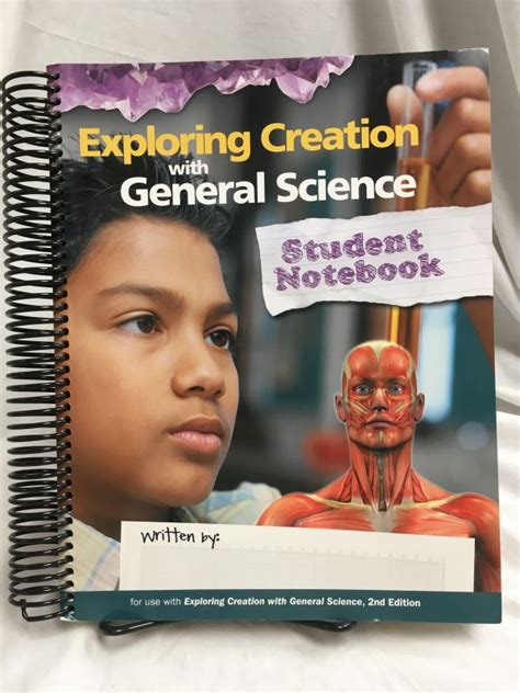 Exploring Creation With General Science Student Notebook Printable