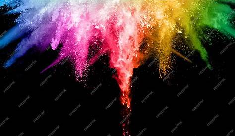 Explosion De Poudre De Couleur Image Stock Image Du Dust