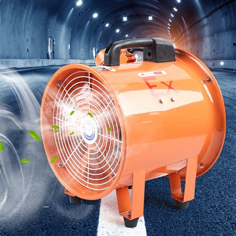 Explosive Atmospheres Explosion Proof Fan For Paint Booth IP65 / IP66
