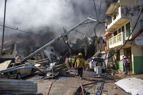 explosion en santo domingo