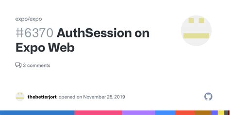 Expo Authsession Example