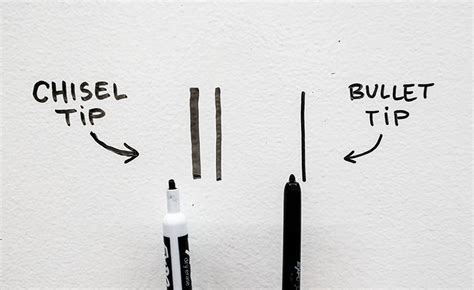 Expo Bullet Tip Vs Chisel Tip