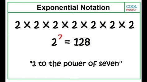Exponential Notation The World of Chemistry