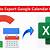 export google calendar to google sheets