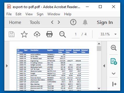 Export PDF to Excel Easily