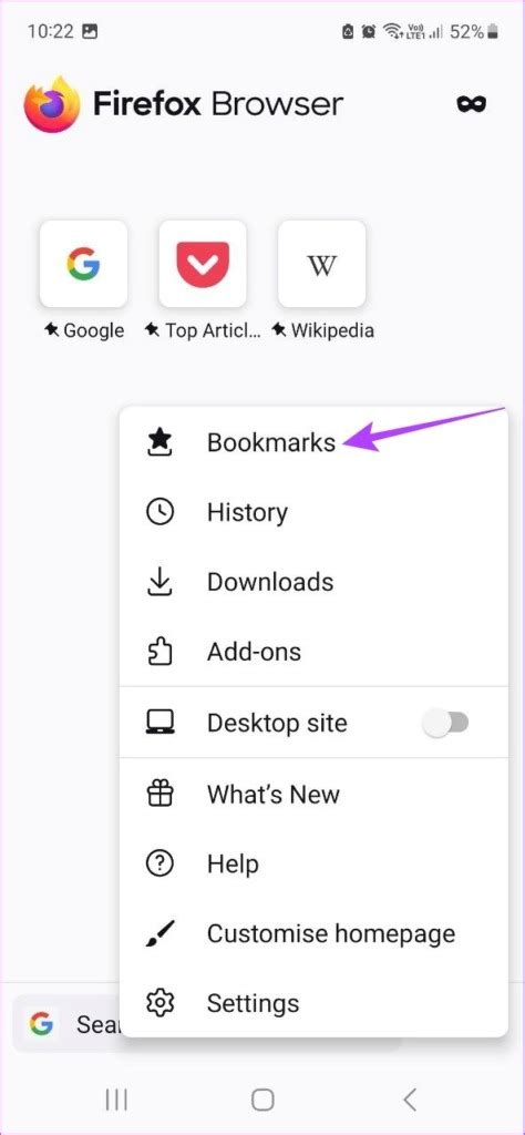 Export Bookmarks Firefox Android