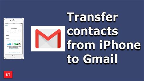 export contact list from iphone to gmail