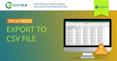 export data to csv file python