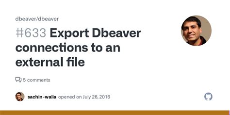 export dbeaver connections