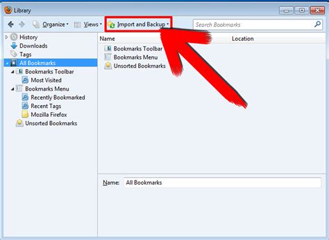 Export Firefox Bookmarks Via Command Line