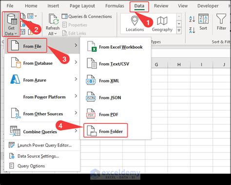 Export Folder Contents To Excel