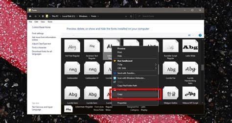 How to Install (add) New Fonts on Windows 10? (with Pictures) QueHow