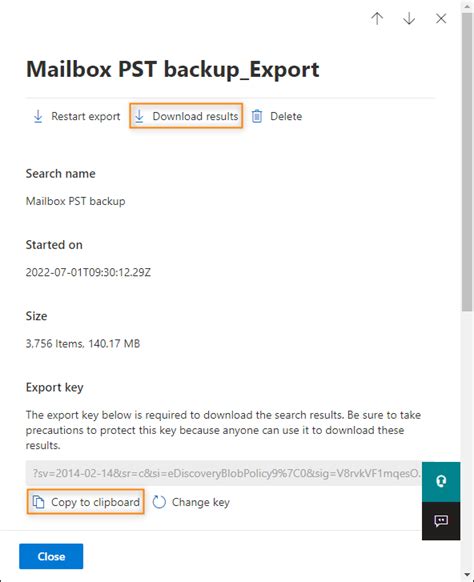 export mailbox microsoft 365