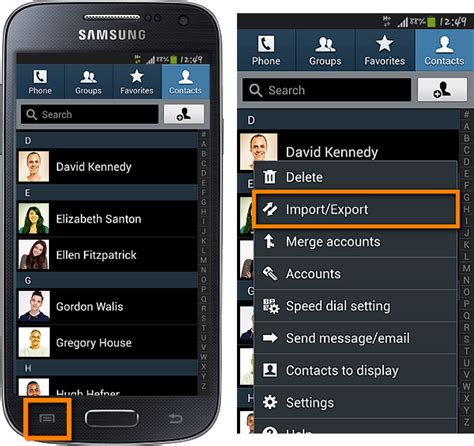 export phone contacts from android to iphone