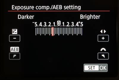 Exposure Compensation Setting