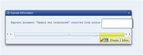 Express Document Error In Sap