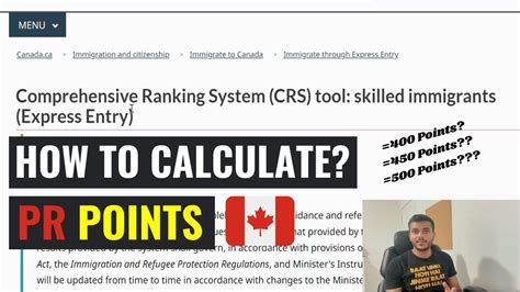 express entry calculator points