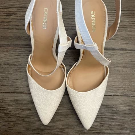 Express Heels White
