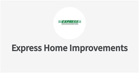 express home improvements