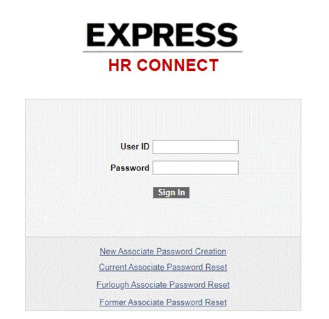 express hr connect employee login