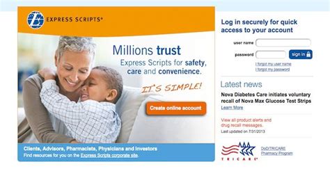 express scripts login members official site