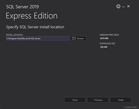 How to install SQL Server Express edition