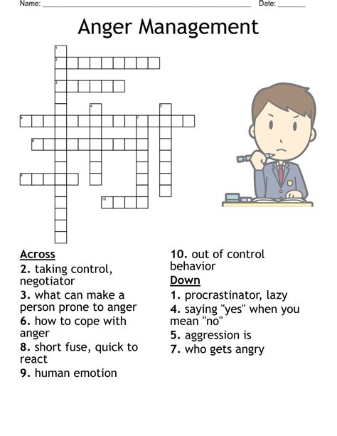 expression of anger maybe crossword
