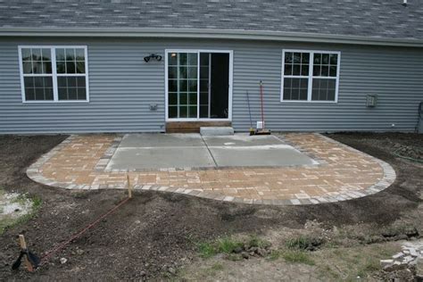 decorative concrete patios and patio extensions youtube from raised